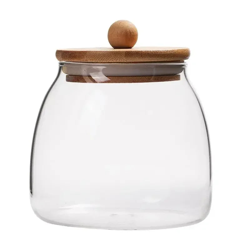 Jar with Cork Lid