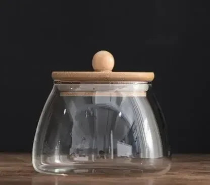 Jar with Cork Lid
