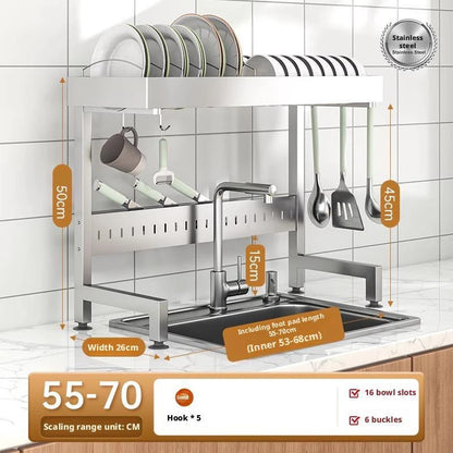 Adjustable Sink Drying Rack