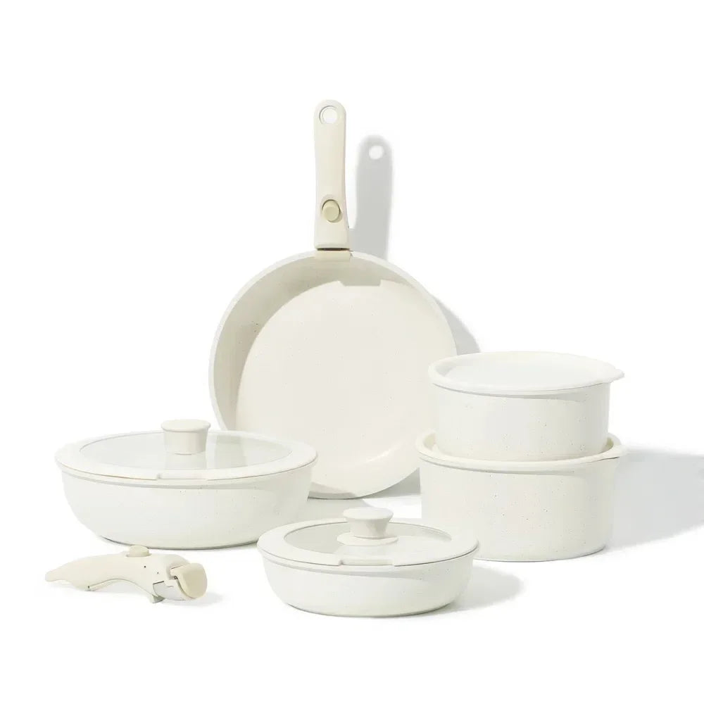 Cookware Set with Removable Handle