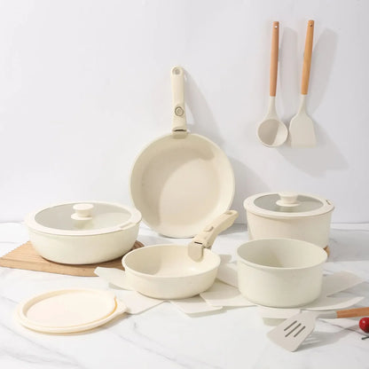 Cookware Set with Removable Handle