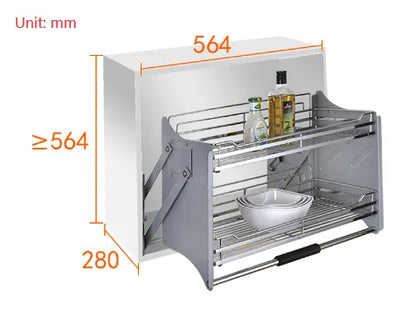 Pull-Down Storage Rack