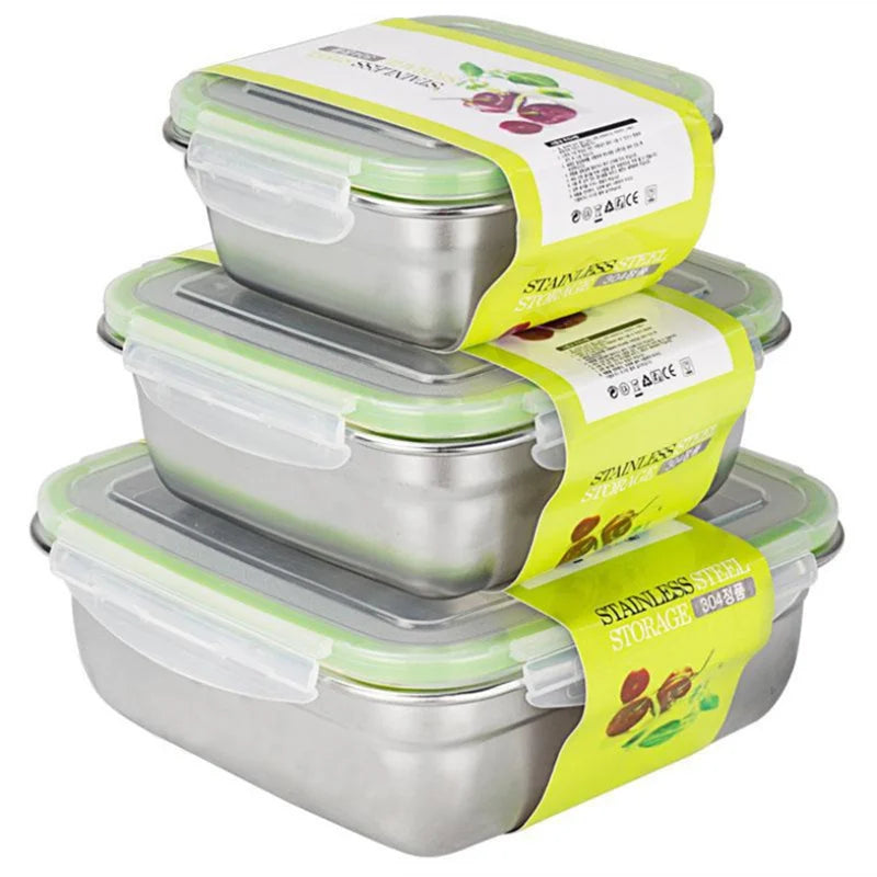 3 Pcs Food Containers