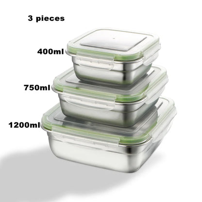 3 Pcs Food Containers