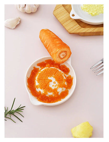 Ceramic Garlic Grater Plate