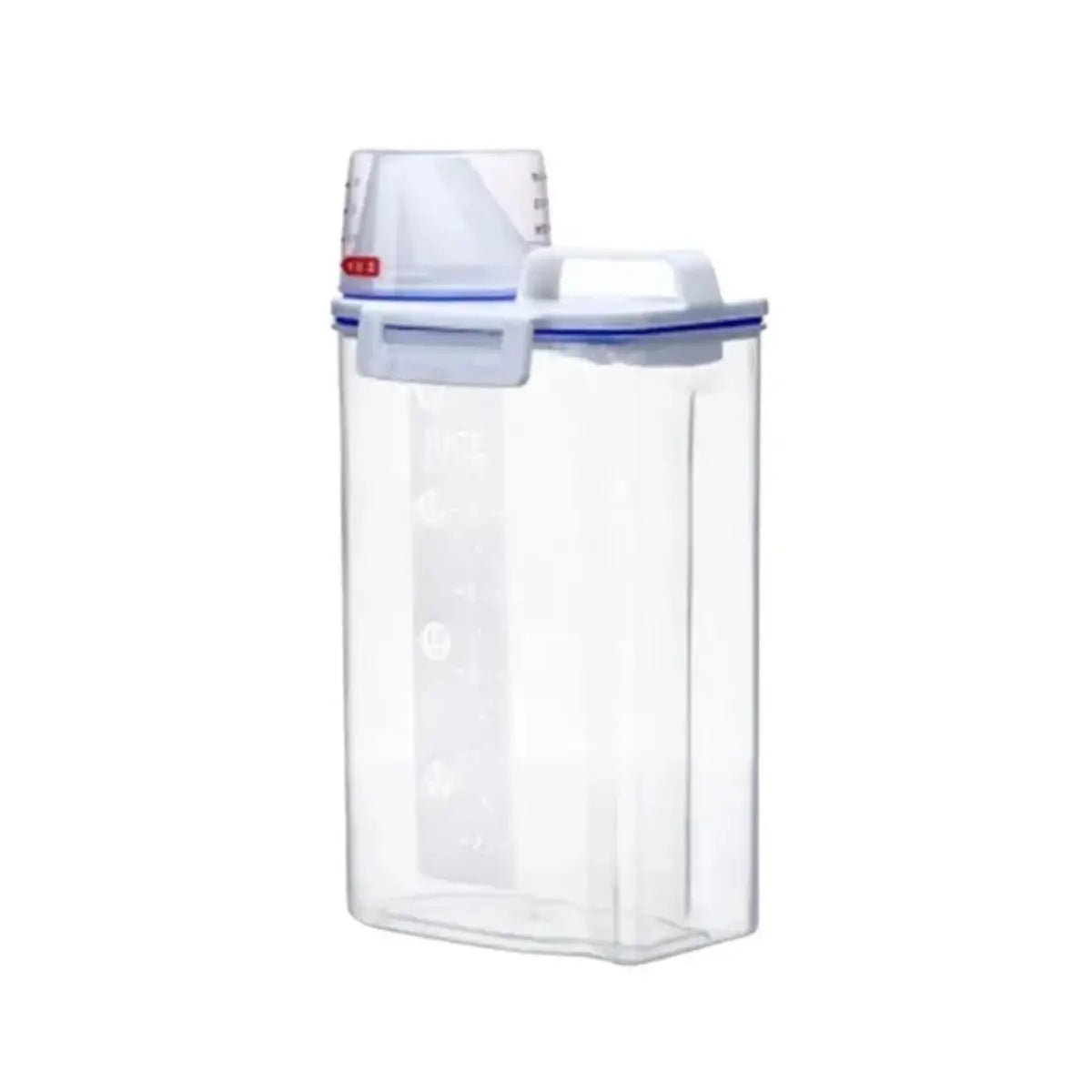 Food Storage Canister With Measuring Cup