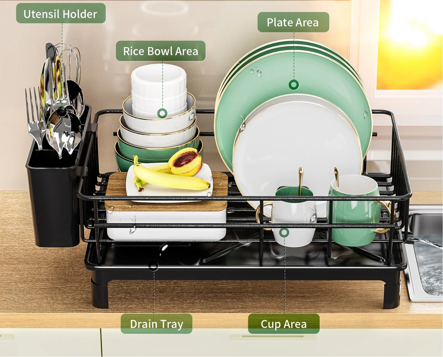 Dish Draining Rack