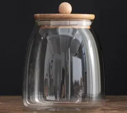 Jar with Cork Lid