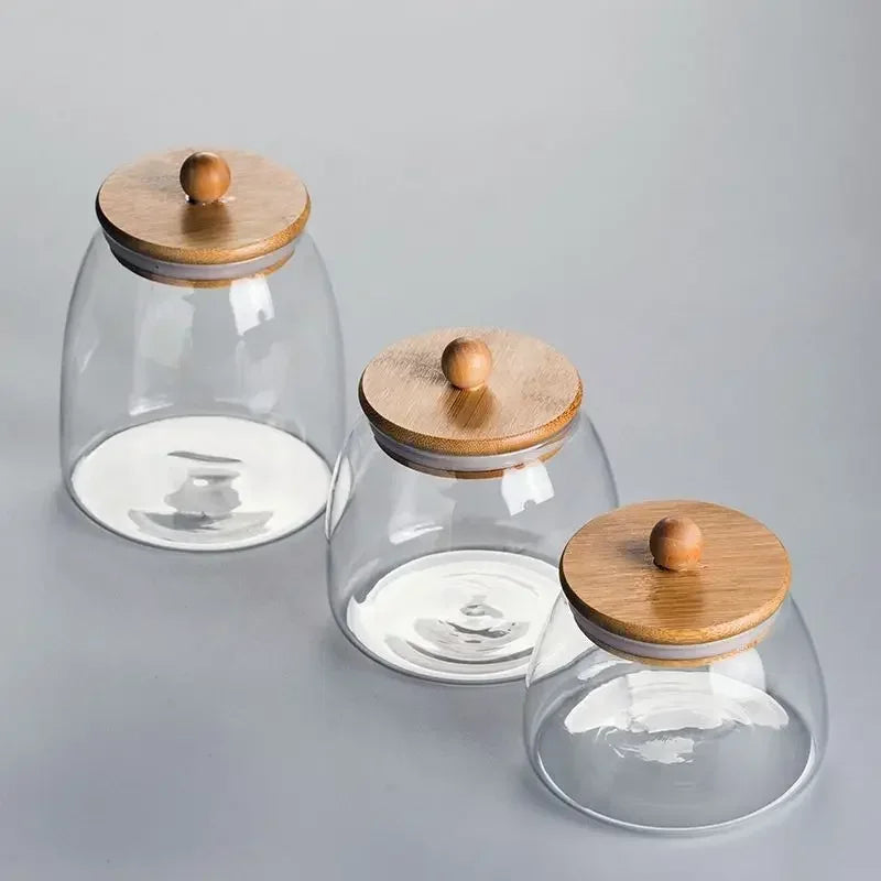 Jar with Cork Lid