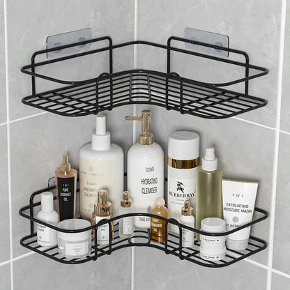 Bathroom Wall Mounted Corner Storage Shelf for Shampoo