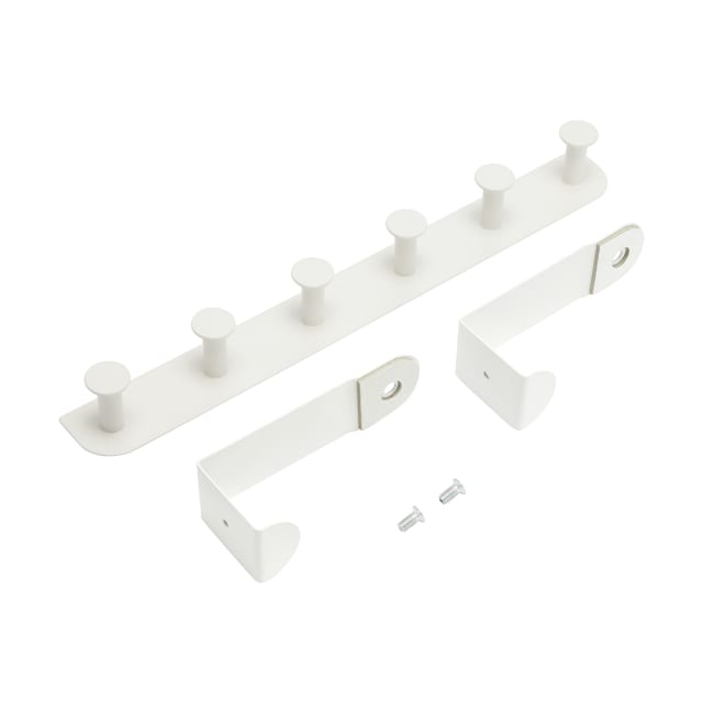 Over the Door Hooks - White