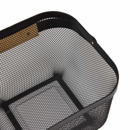 Wire Mesh Basket - Black