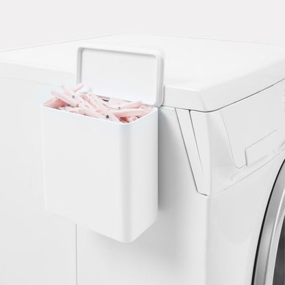 Magnetic Laundry Caddy - White