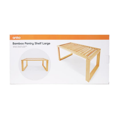 Bamboo Pantry Shelf Large