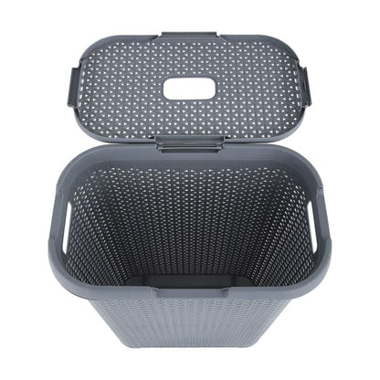 Plastic Woven Hamper