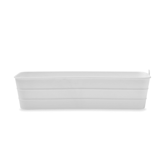 2 Pack Narrow Flex Trays - White