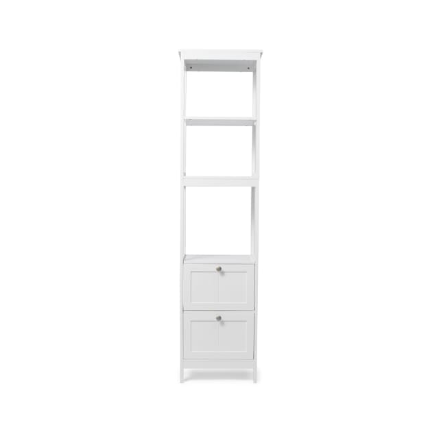 Panelled 5 Tier Shelf Unit