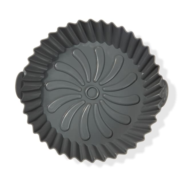 Silicone Air Fryer Tray - Grey