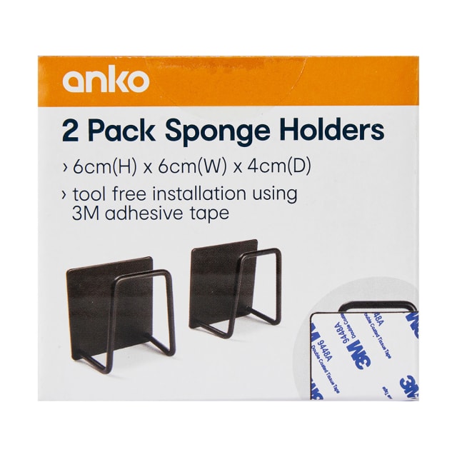 2 Pack Sponge Holder