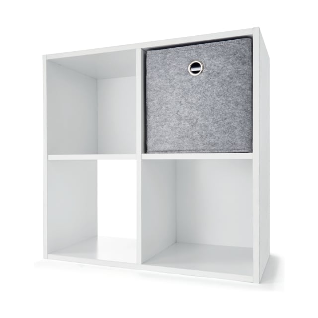 Collapsible Storage Cube - Grey