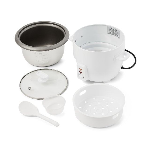 7 Cup Rice Cooker - White