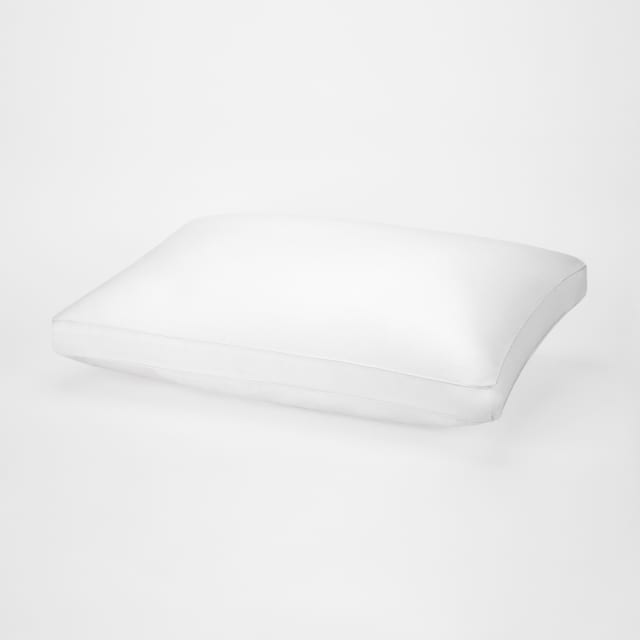 Gusseted Side Sleeper Pillow - High Profile, White