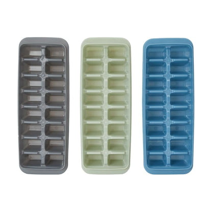 Ice Cube Tray With Lid - Assorted