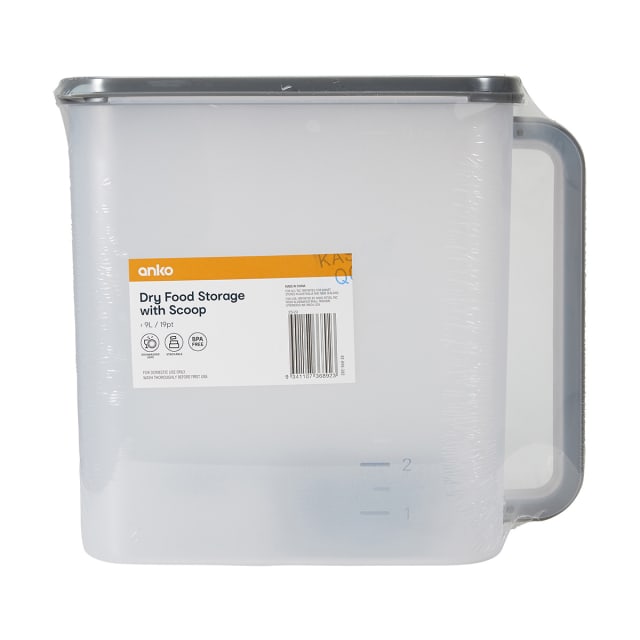 9L Dry Food Storage with Scoop