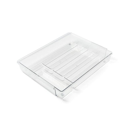 Clear Expandable Cutlery Tray