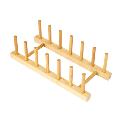 Bamboo Plate Holder